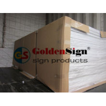 Goldensign 18mm White PVC Board, Foamex Panel, Integral Skin Foam PVC Sheet